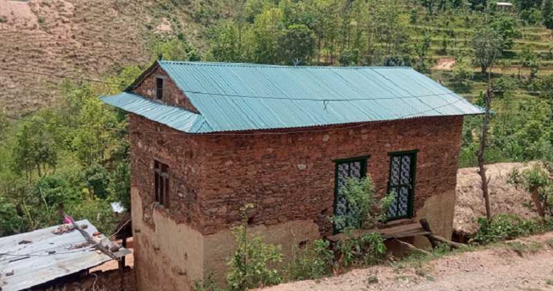 ढुंगा-माटोका घर बनाउन प्रोत्साहन नगरौँ